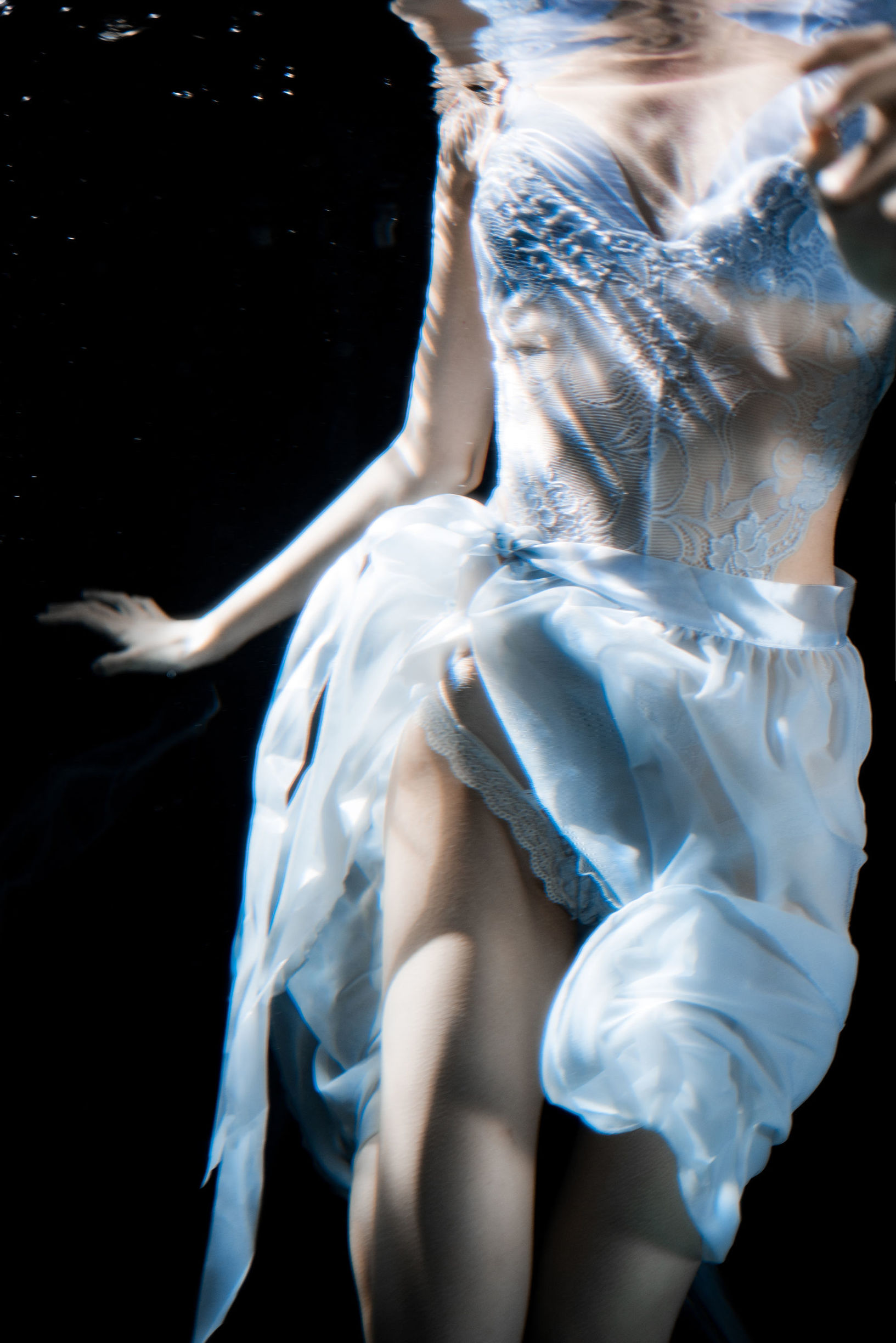 [网红COSER]萌系小姐姐木绵绵OwO清澈水下插图
